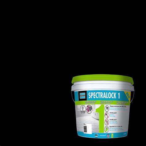 Spectralock 1 Premixed Epoxy Grout / Black 3122 - Gallon