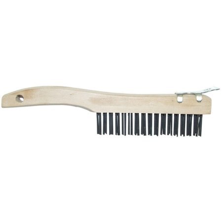 4x11 Wire Brush with Scraper 00403