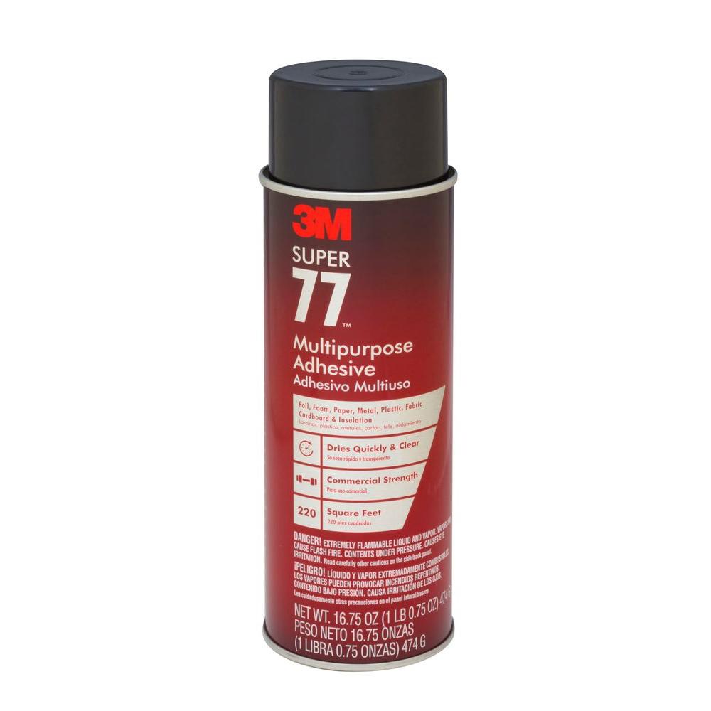 3M Super 77 Adhesive Spray - 16.7oz