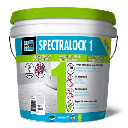 Spectralock 1 Premixed Epoxy Grout / Bright White 3144 - Gallon