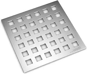 Wedi Drain Cover Chrome 3.75