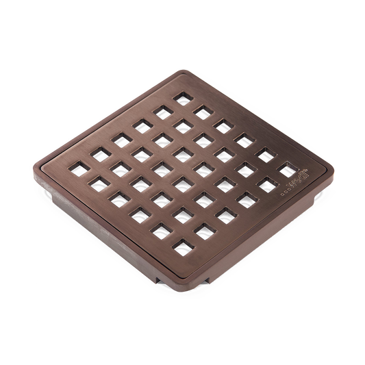 Wedi Drain Cover Fundo Bronze - 3.75