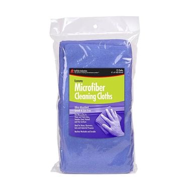 12 Pk Microfiber Cleaning Cloths