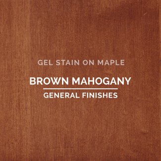 GF Gel Stain - Brown Mahogany - Quart
