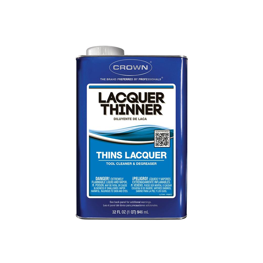 Crown Lacquer Thinner - Quart