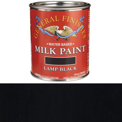 GF Milk Paint - Lamp Black - Quart