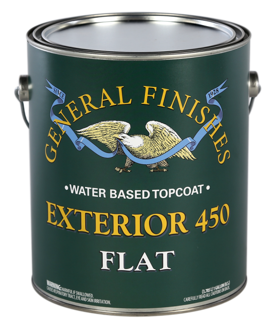 GF Clear Exterior 450 Flat - Gallon