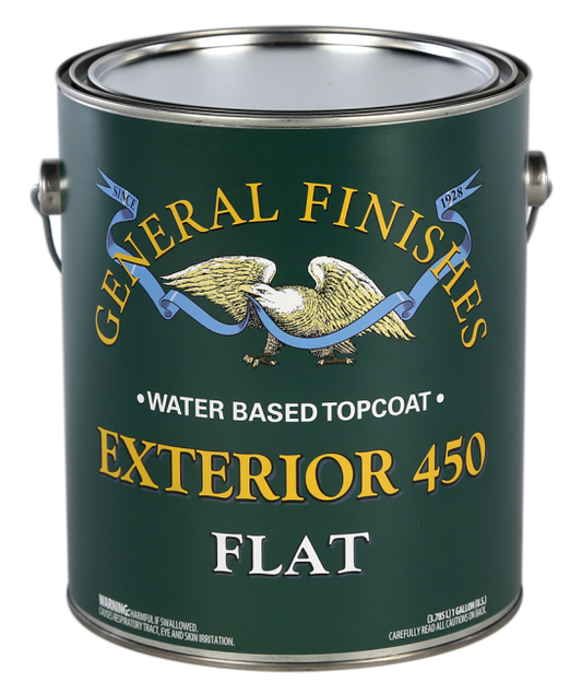 GF Clear Exterior 450 Flat - Gallon