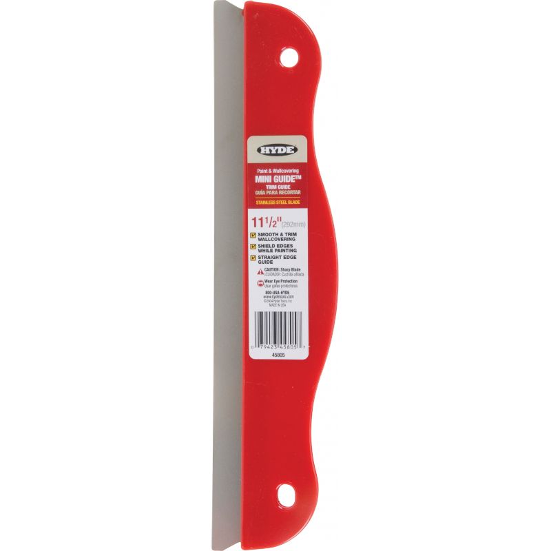 11 1/2" Mini Guide Paint Shield & Smoothing Tool