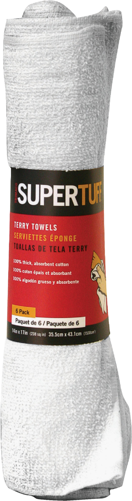 Terry Towels - 6 Pack