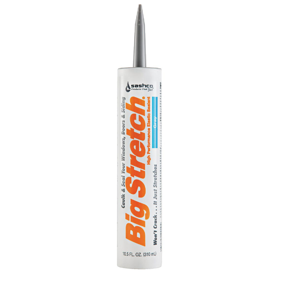 Big Stretch Gray Caulk - 10.5oz