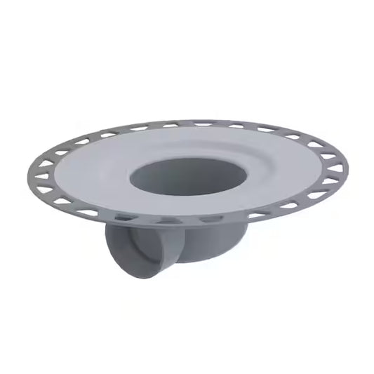 Kerdi Drain Flange H Horizontal Outlet PVC - 2"