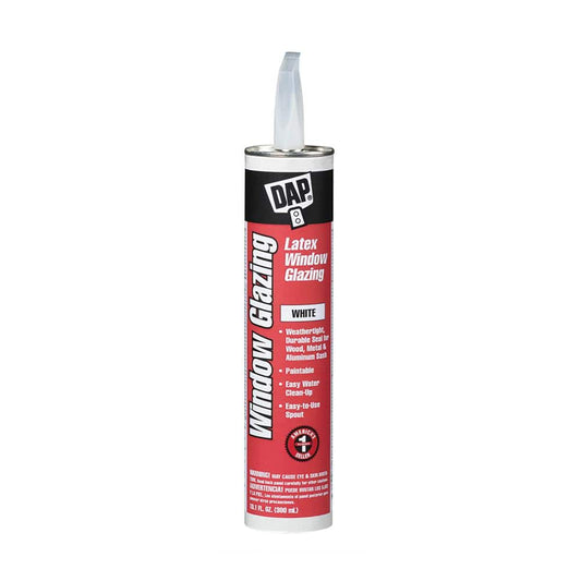 Dap Window Glazing White - 10.1oz