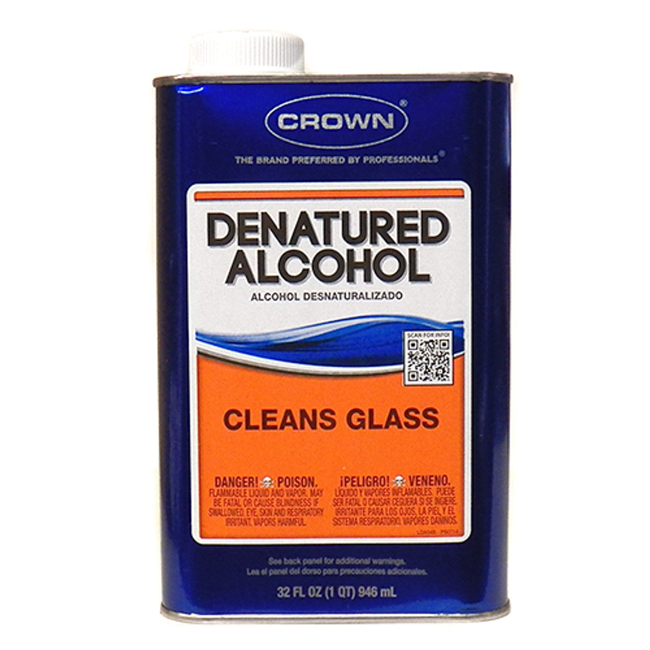 Crown Denatured Alcohol - Quart